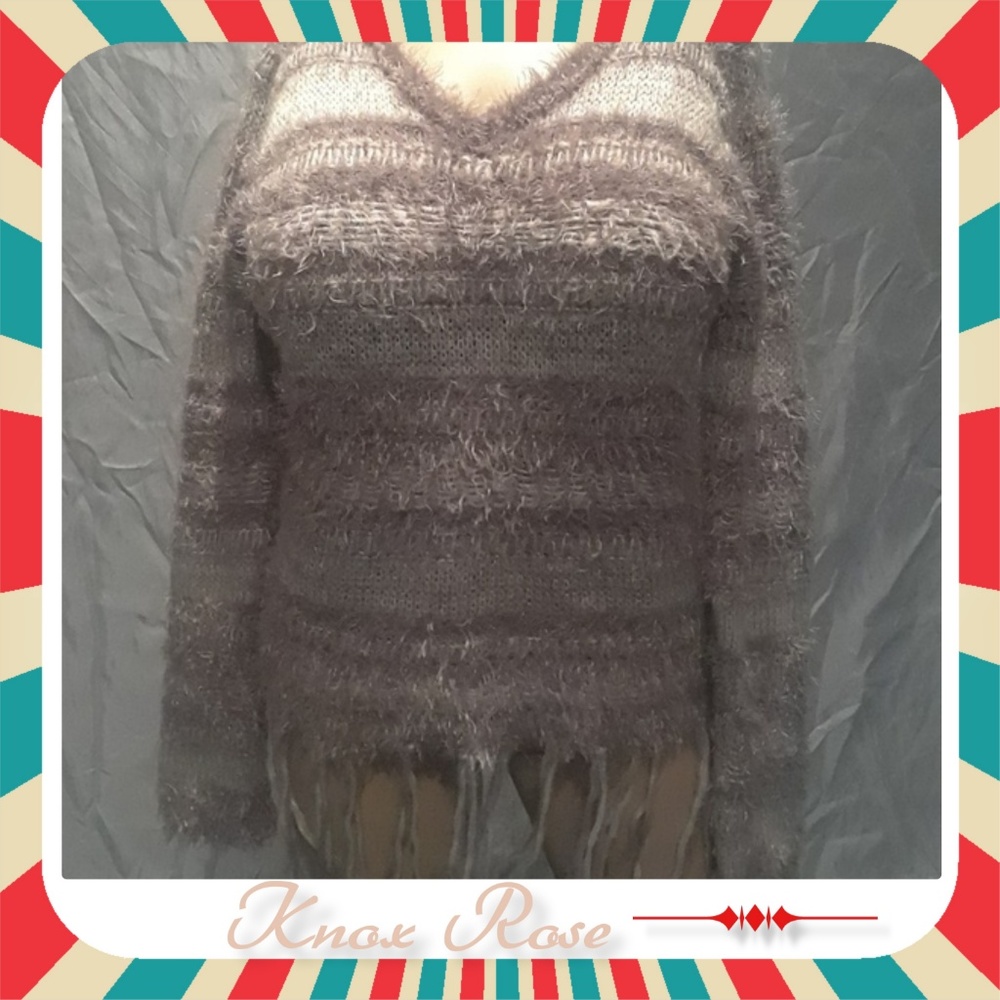 V-neck sweater